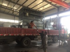 除塵設(shè)備發(fā)貨：布袋除塵器，離心風(fēng)機