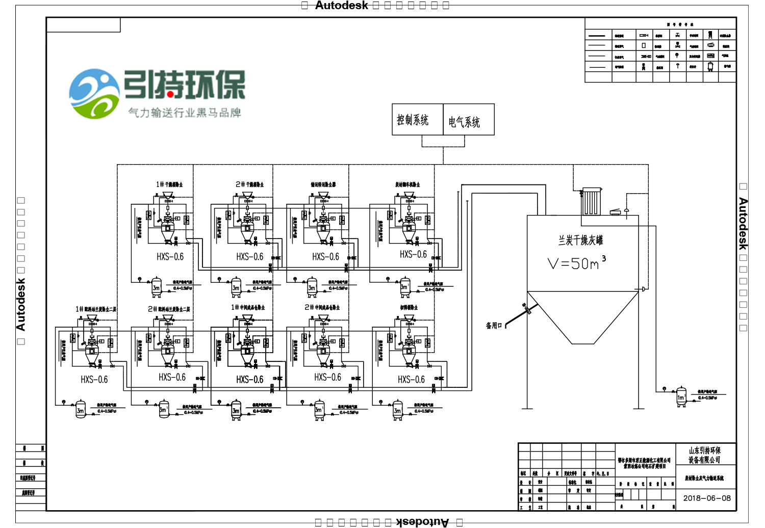 引持環(huán)保水泥氣力輸送解決方案 引持環(huán)保水泥氣力輸送解決方案
